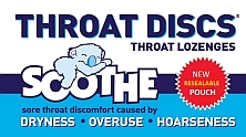 Soothe Throat Discs